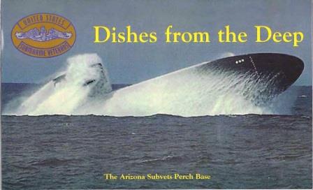 "Dishes From the Deep," cookbook cover