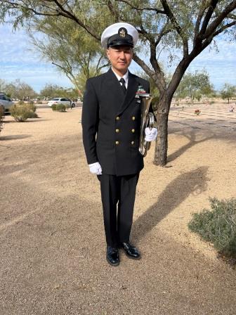 Chief Randy Trouerbach, RMC(SS), (ret) Eternal Patrol Service Photos