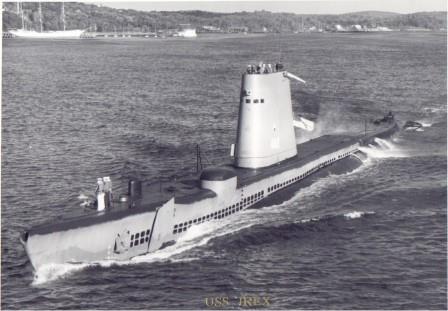 Dick Bernier's first boat (and qual boat) was the USS Irex (SS‑482).