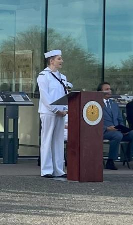February 2024 Phoenix Navy Week Proclamation Ceremony Photo