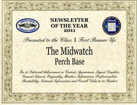 Awarded 2011 "Newsletter of the Year"