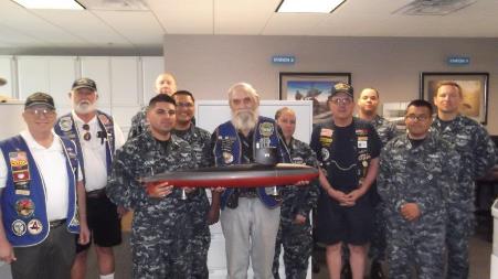 July 2015 USS Scorpion model presentation at MEPS