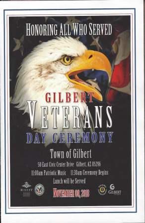 2018 Gilbert Veterans Day Photos