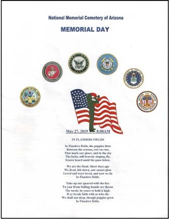 2019 Memorial Day Program