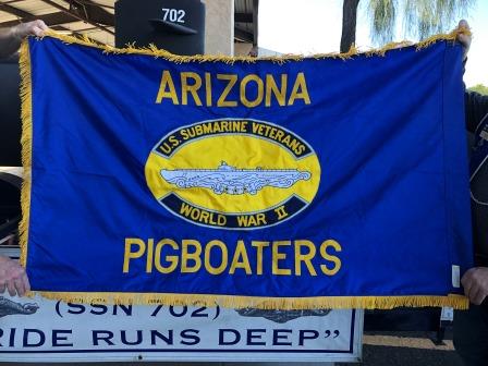 Arizona Pigboaters flag, 10/12/2019