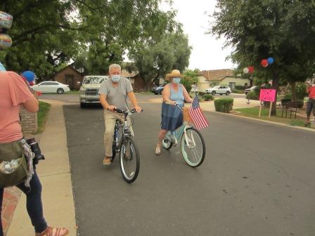 August 2020 Ray Marshall 100th Birthday Drive-By