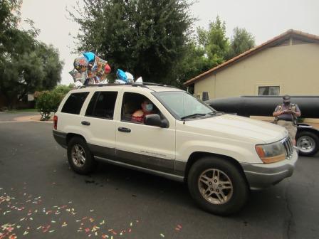 August 2020 Ray Marshall 100th Birthday Drive-By