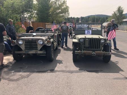 September 2020 Perch Base Williams Patriot Day Parade Photos