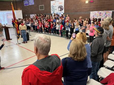 2022 Sierra Verde Elementary Veteran Appreciation Photos