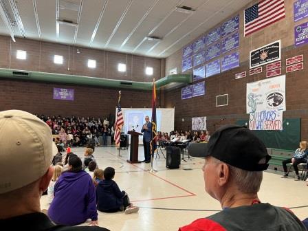 2022 Sierra Verde Elementary Veteran Appreciation Photos