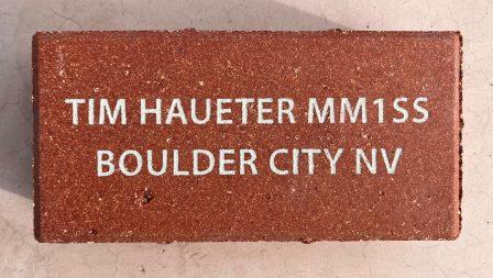 January 2024 ASSM Memorial Brick Paver Installation Photos