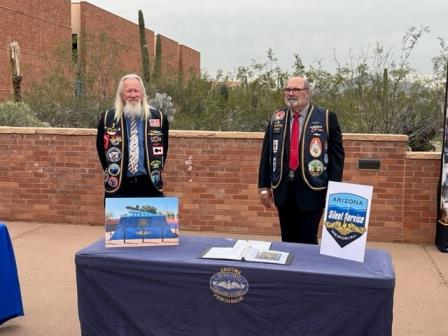 February 2024 USS Arizona Legacy Foundation Launch Photo