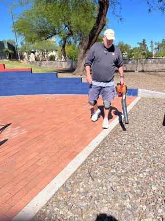 April 2024 ASSM Memorial Brick Paver Installation Photos