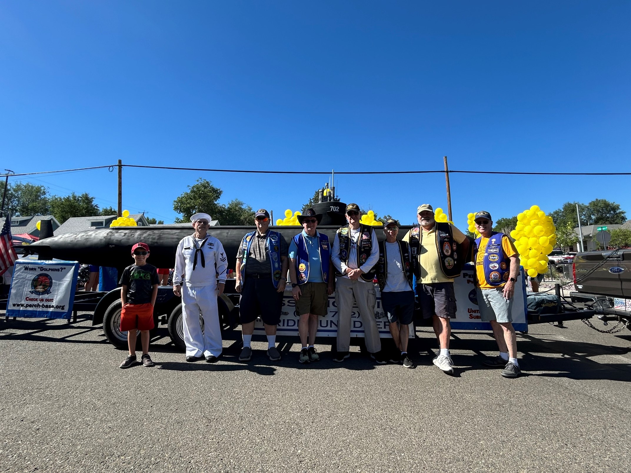 Perch Base USSVI July 2025 Prescott Parade Photos