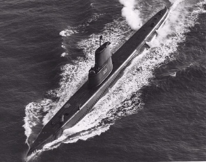 Jim Wall qualified on the USS Caiman (SS-323) in 1961.