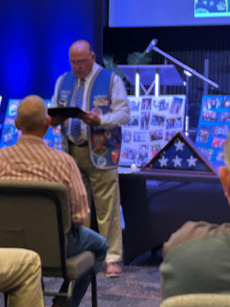 Bill Tebo Eternal Patrol Memorial Service.