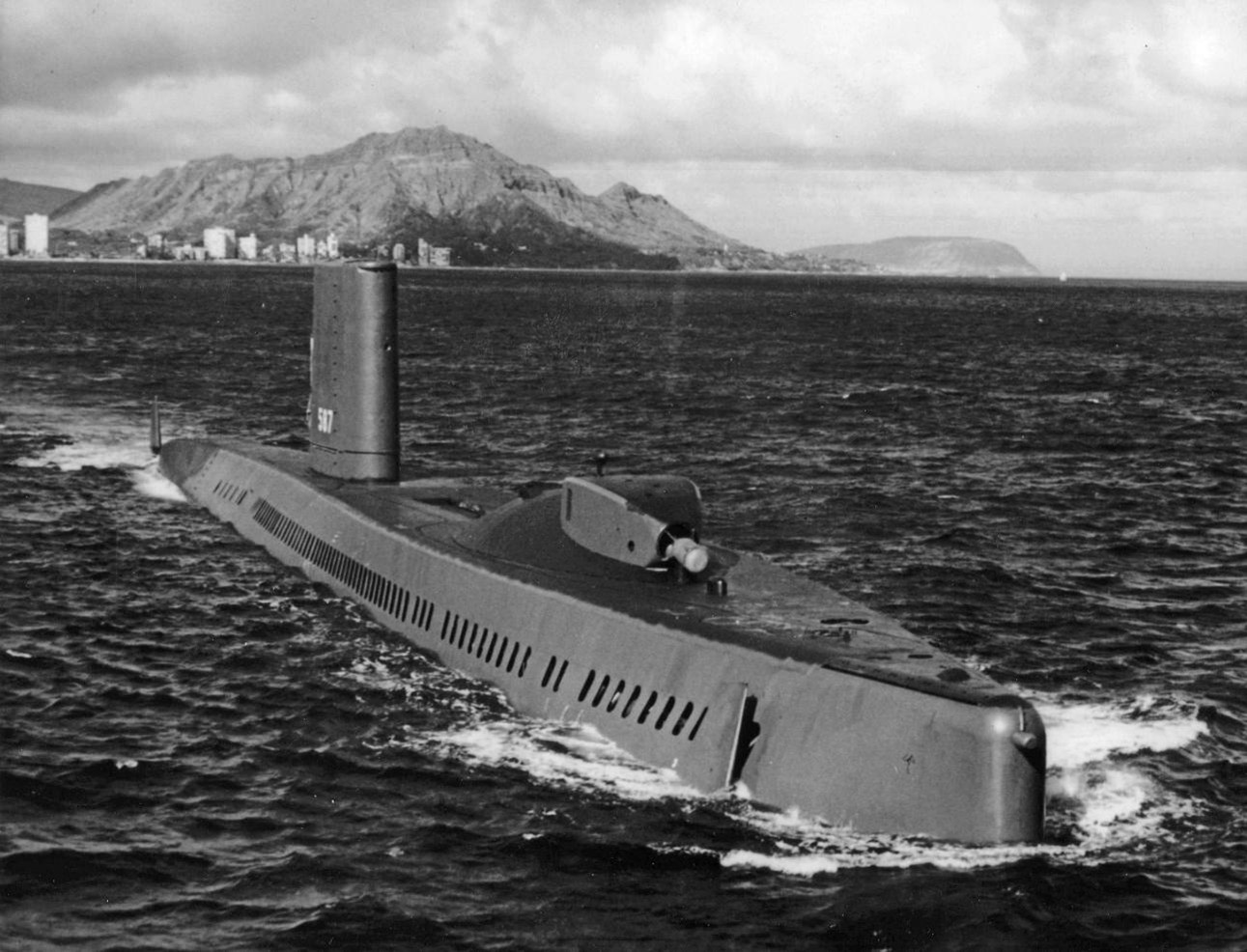 Robie also served on the USS Halibut (SSN‑587) from 1968-1969.