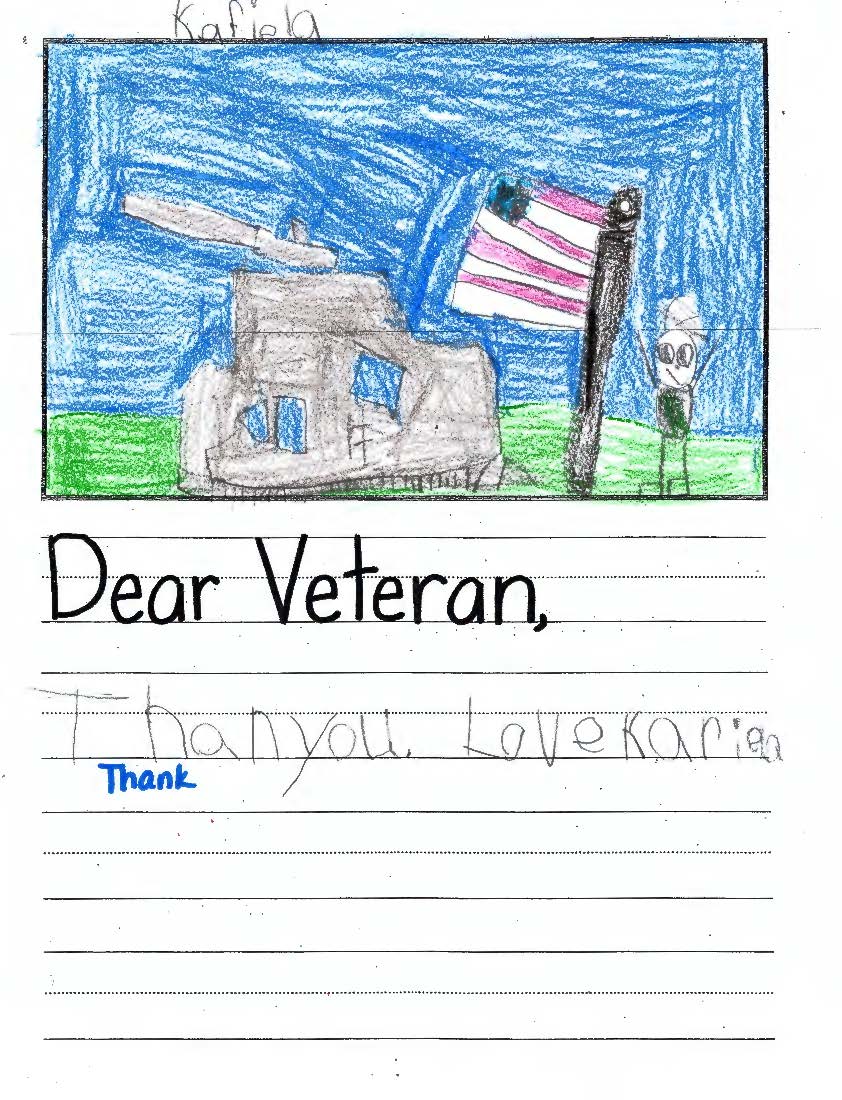 2025 Sierra Verde Elementary Veteran Appreciation Photos