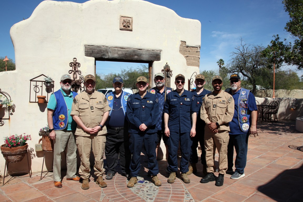 USS Arizona crew visits Commemorative Air Force Museum