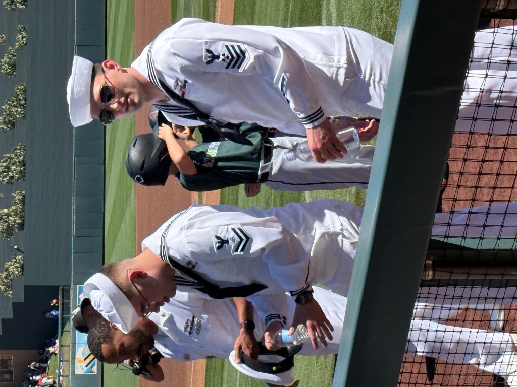 USS Arizona crew visits Salt River Fields at Talking Stick