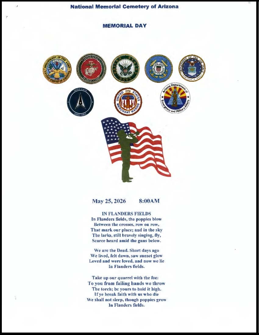 2025 Memorial Day Program