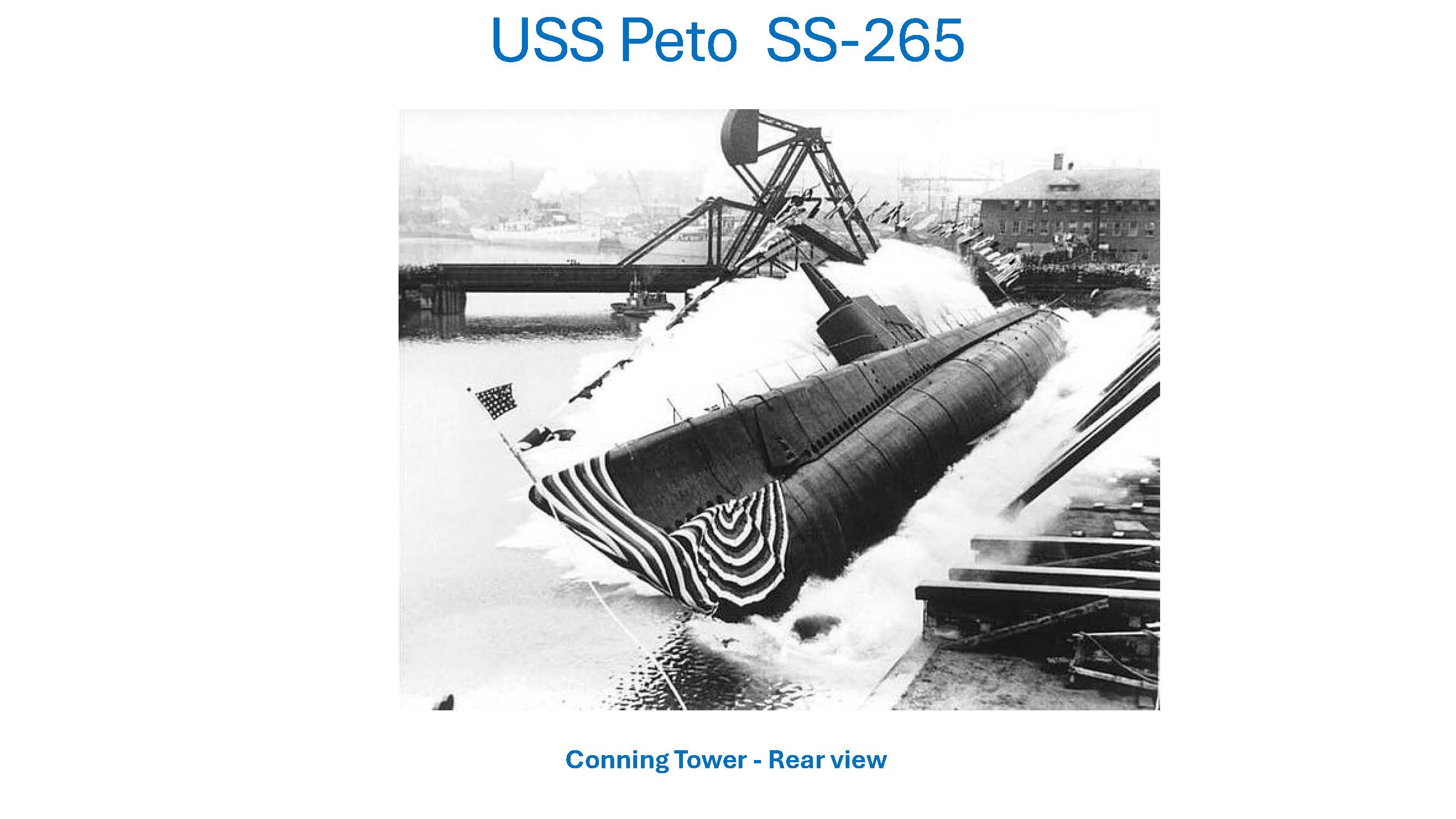 June 2026 Boat of the Month, USS Peto