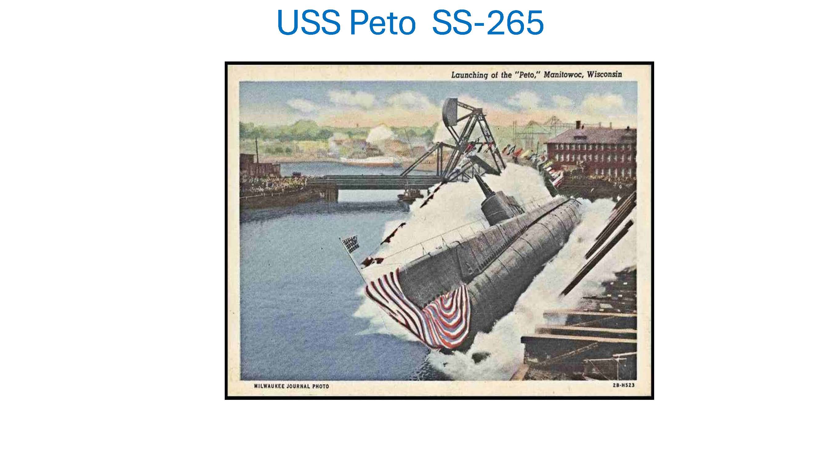 June 2026 Boat of the Month, USS Peto