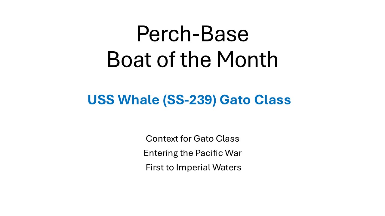 August 2026 Boat of the Month, USS Whale