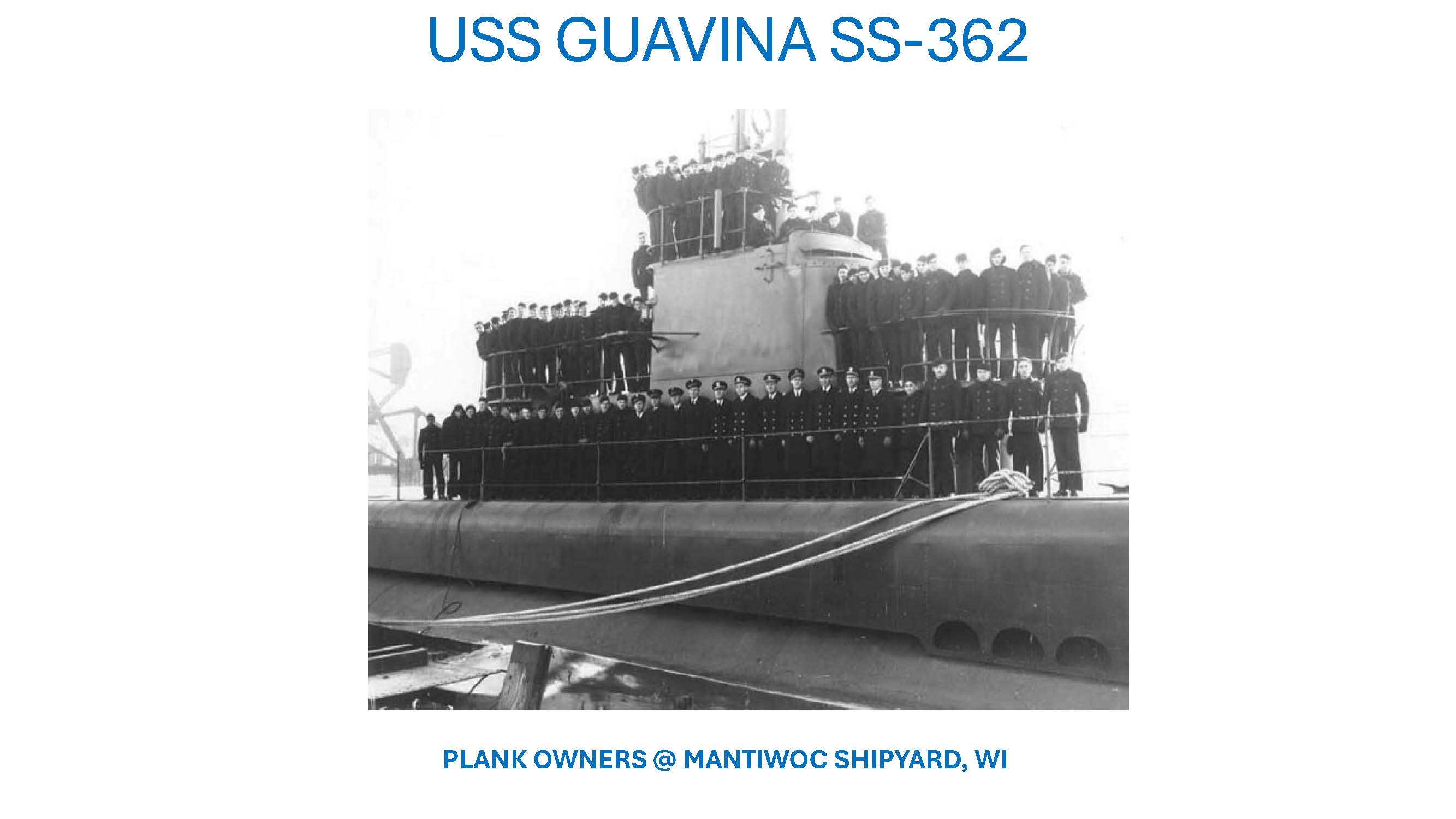October 2026 Boat of the Month, USS Guavina