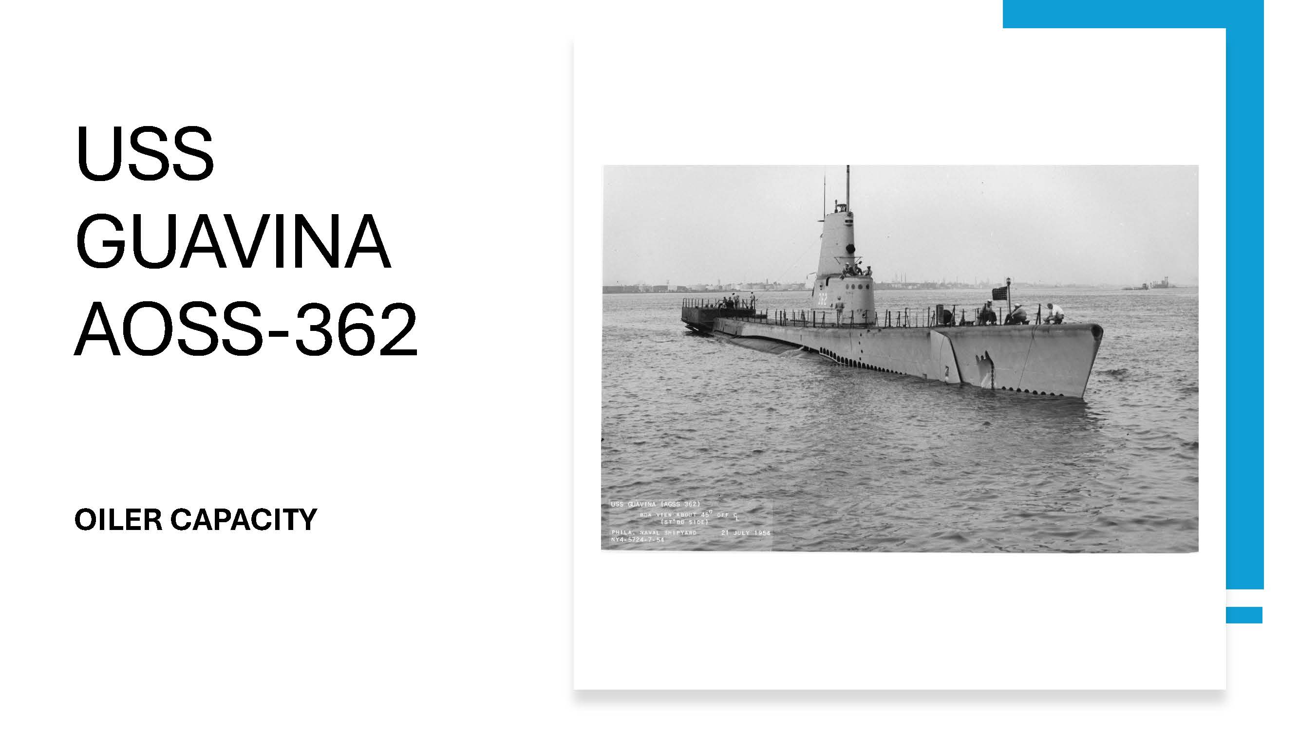 October 2026 Boat of the Month, USS Guavina